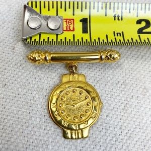 1980s Fendi Watch Brooch